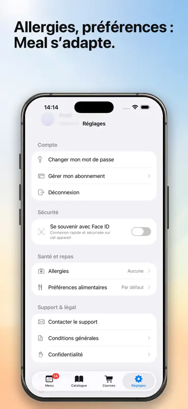 Meal : Menu de la semaine screenshot 5 of 5