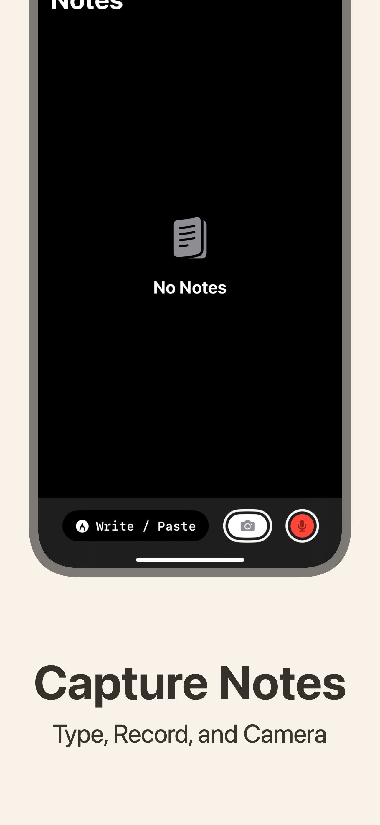 Note Taking - Voice Photo Memo