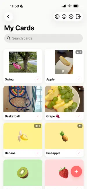 BebeCards screenshot 1
