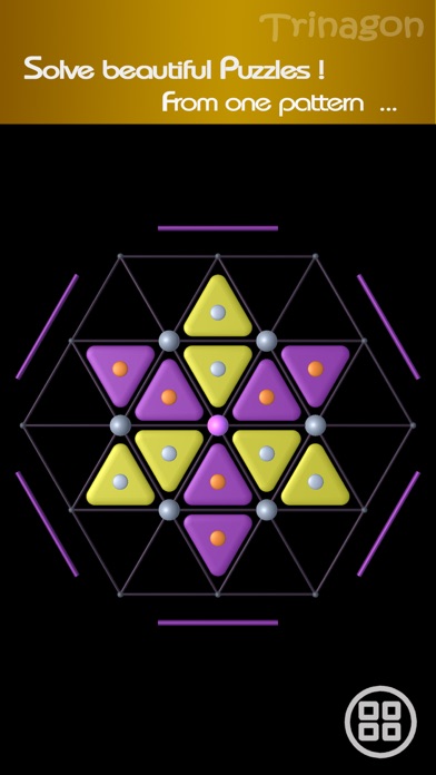 Screenshot 1 of Trinagon 3D Logic Puzzle App