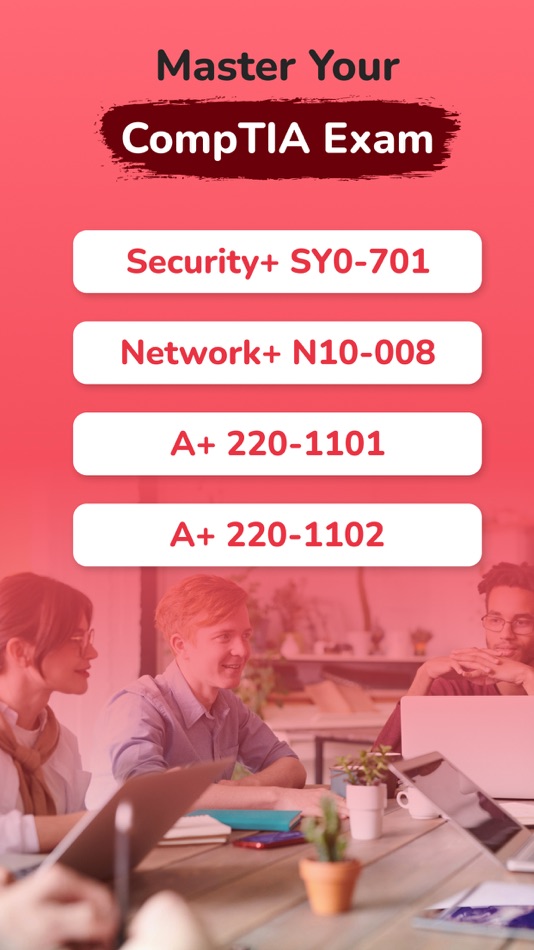 #1. COMPTIA Security+,Network+,A+ (iOS) 由: Chintan Kavathiya