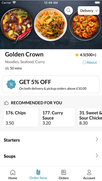 Golden Crown Broughty Ferry Screenshot