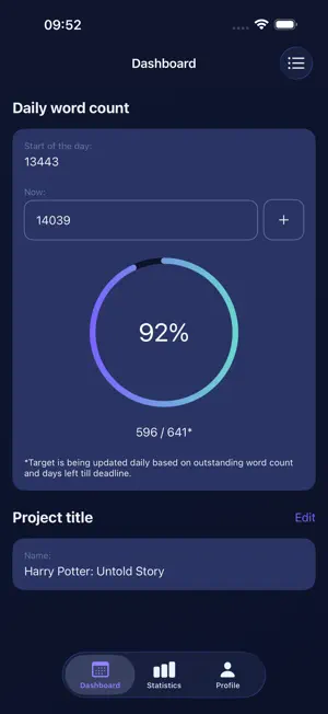 Word Tracker screenshot 1