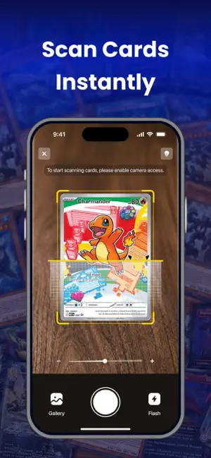 TCG Card Scanner & Value-Foloy iPhone screenshot 1