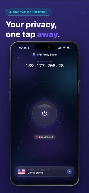 VPN -  VON Proxy Super iPhone screenshot 2
