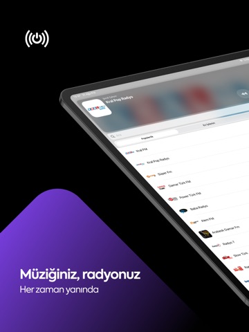 Radio TR: Türkiye radyoları iPad screenshot