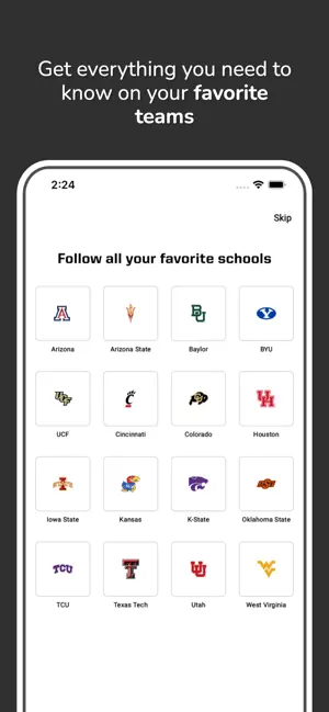 Big 12 Conference screenshot 2