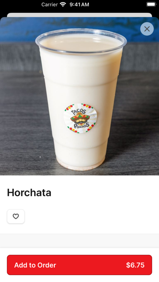 Tacos Ponchos iPhone screenshot 4 - Food & Drink app