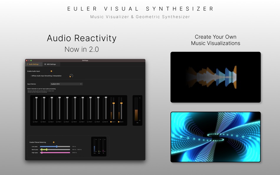 #2. Euler Visual Synthesizer (macOS) 게시자: AllOneWord Software LLC