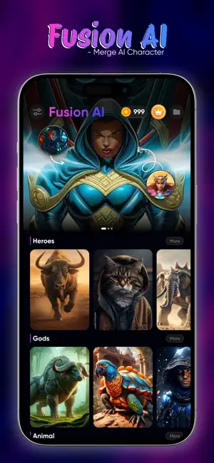 Fusion AI - Merge AI Character screenshot 1