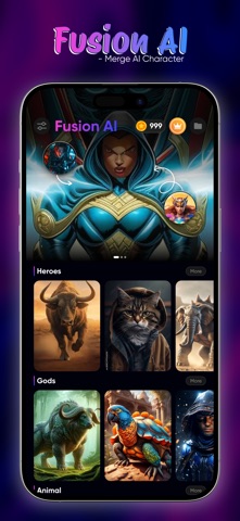 Fusion AI - Merge AI Character screenshot