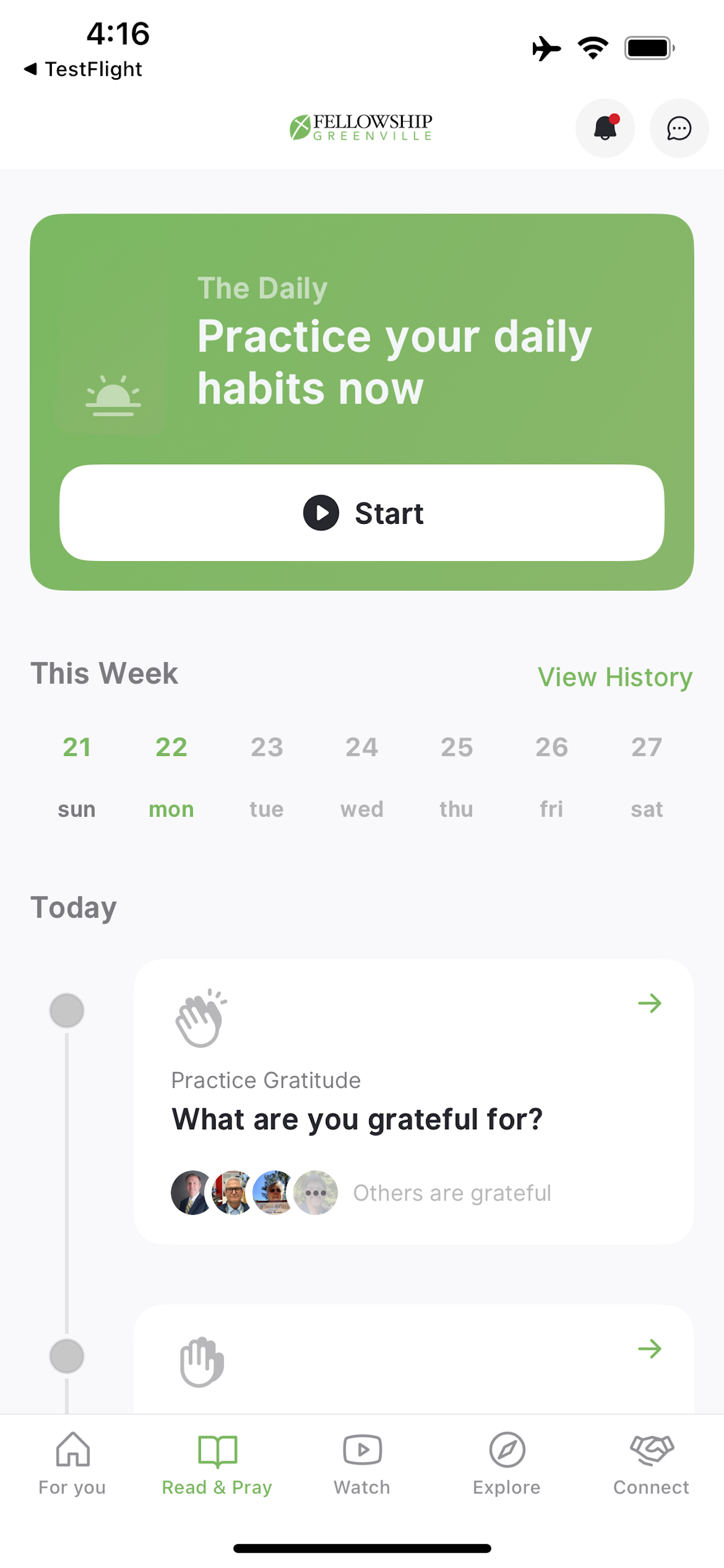 Fellowship Greenville screenshot 2