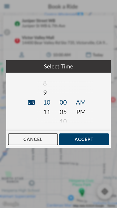 LR Rides iPhone screenshot 4 - Travel app