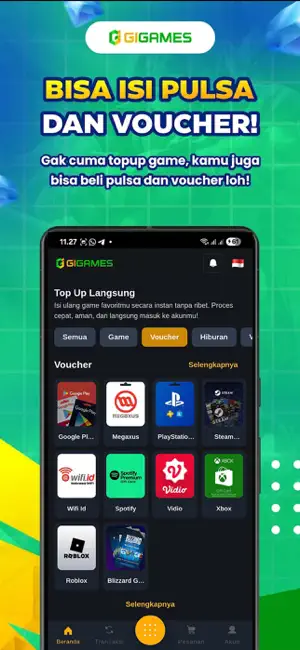 Gigames – Best Value Top-Up screenshot 2