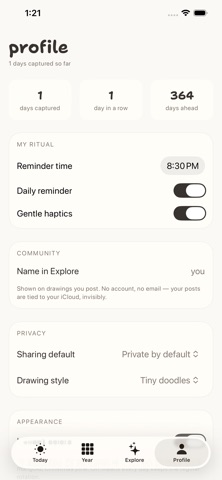 Daymark - Draw Your Day Screenshot 7 of 8