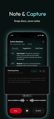 Modus: AI Meeting Assistant screenshot 4