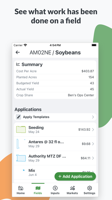 Harvest Profit iPhone screenshot 7 - Business app