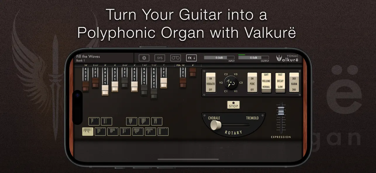 #1. Valkure Guitar Organ (iOS) Von: Yonac Inc.