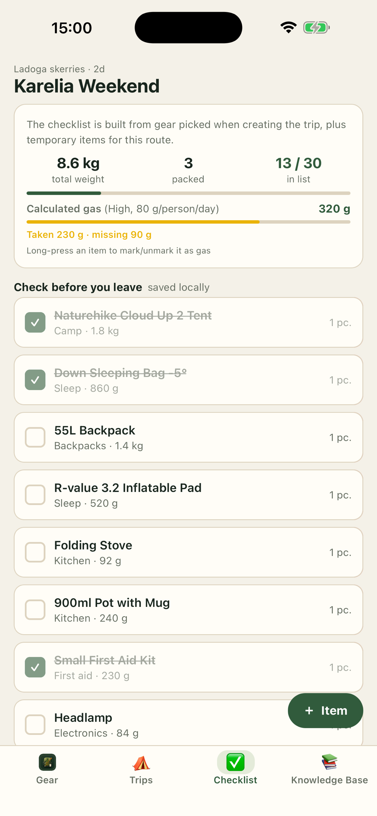 Pack My Backpack screenshot 3