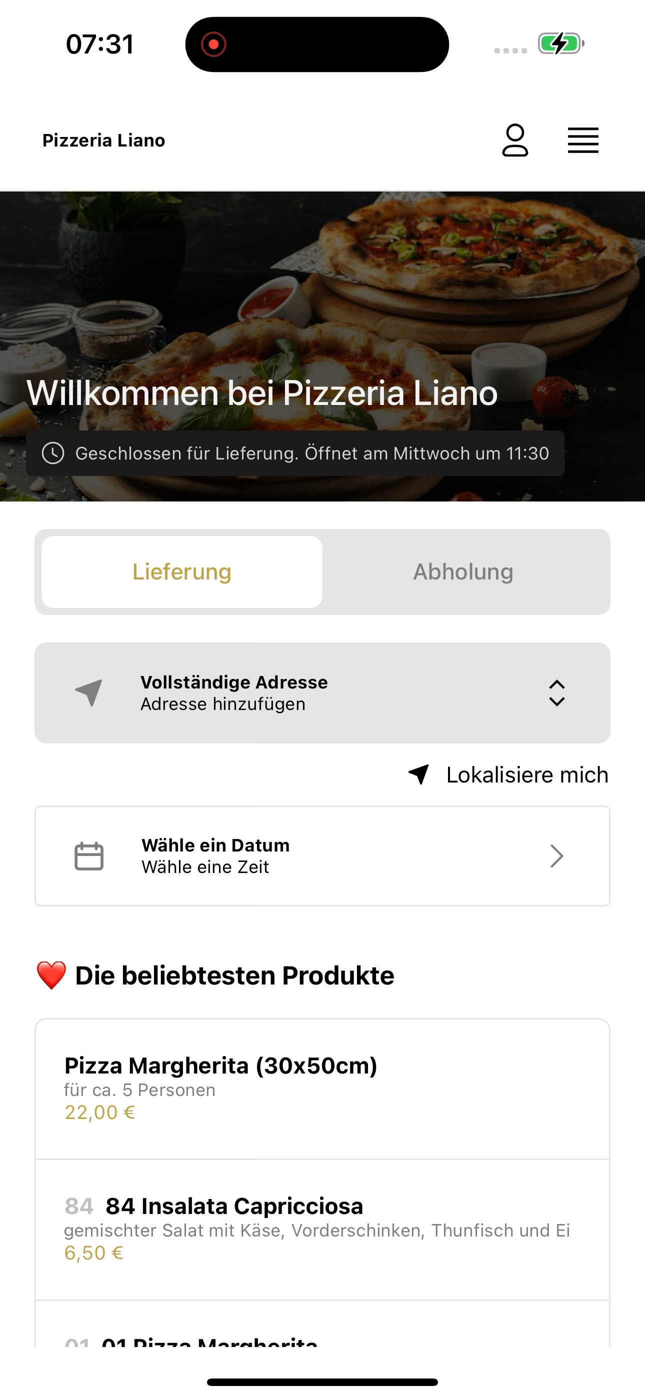 Pizzeria Liano