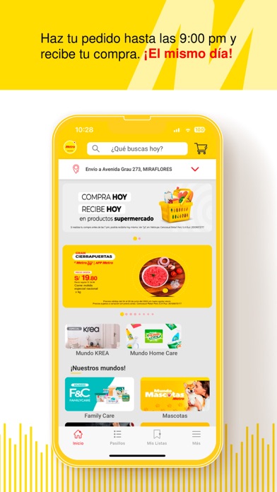 Supermercados Metro Screenshot