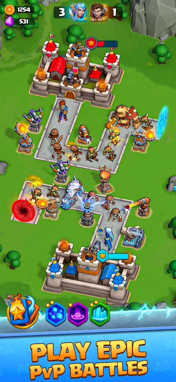 Arcane Arena: Tower Defense TD Hack screenshot 3 - game app interface