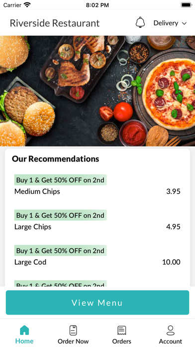 Riverside Restaurant Screenshot