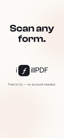 iFillPDF Screenshot 1 of 3