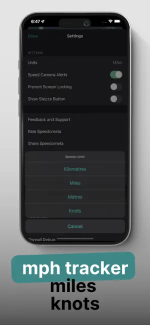 GPS Speedometer HUD screenshot 3
