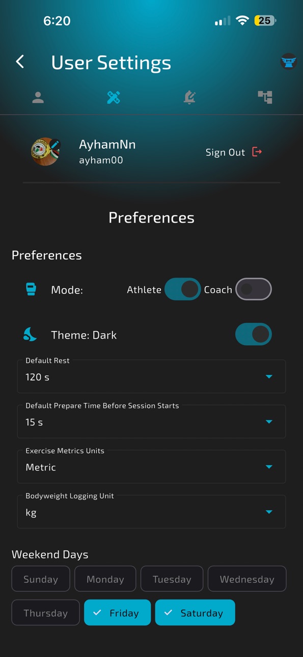 iPhone screenshot