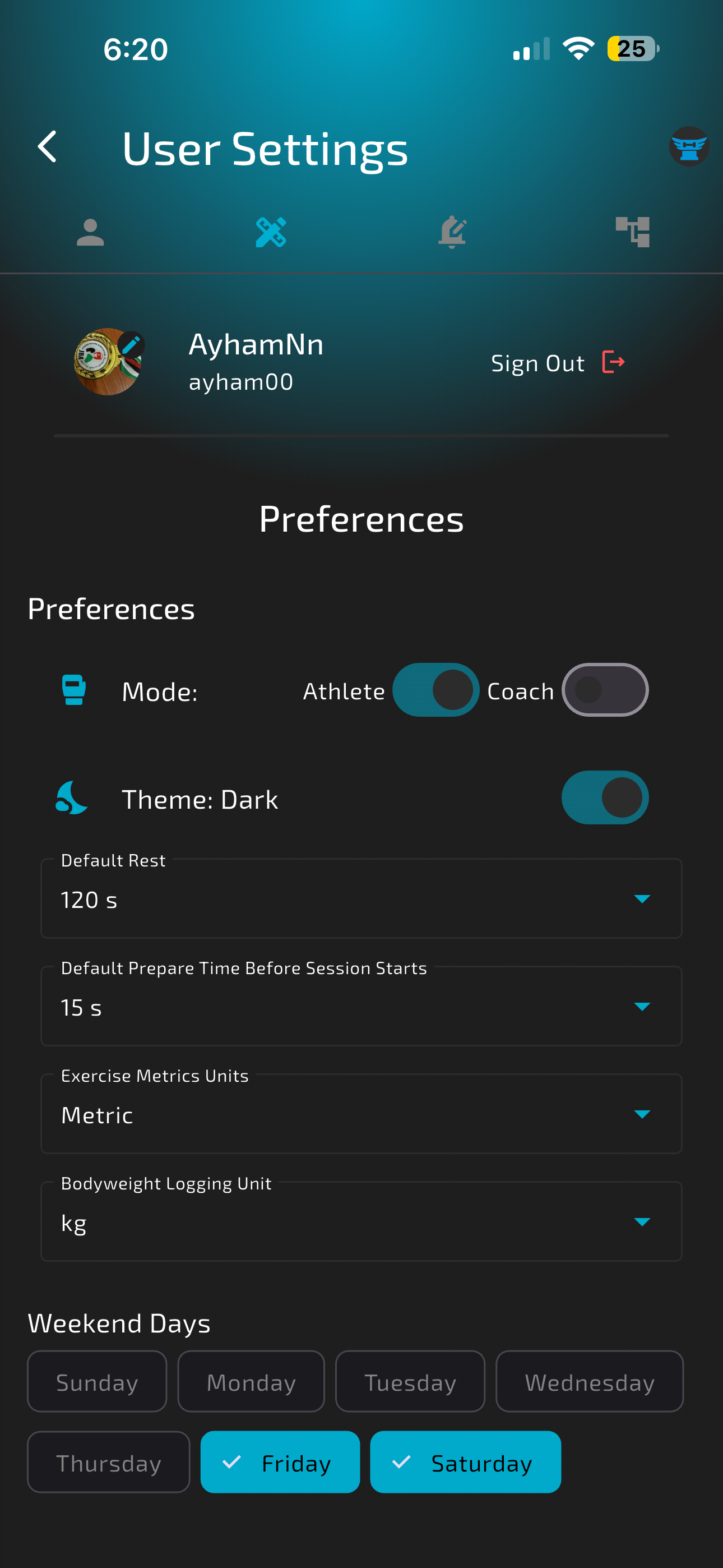 Olympus Performance Lab screenshot 7