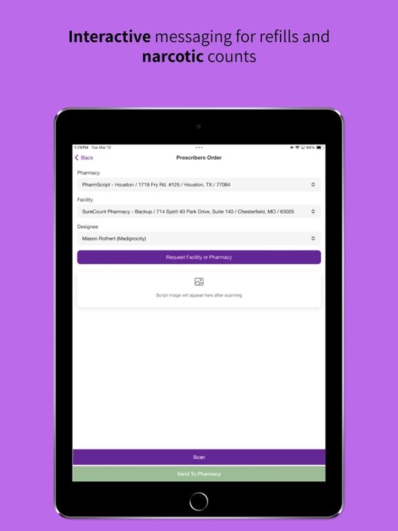 SpecialtyRx Now iPad screenshot 7 - Medical app