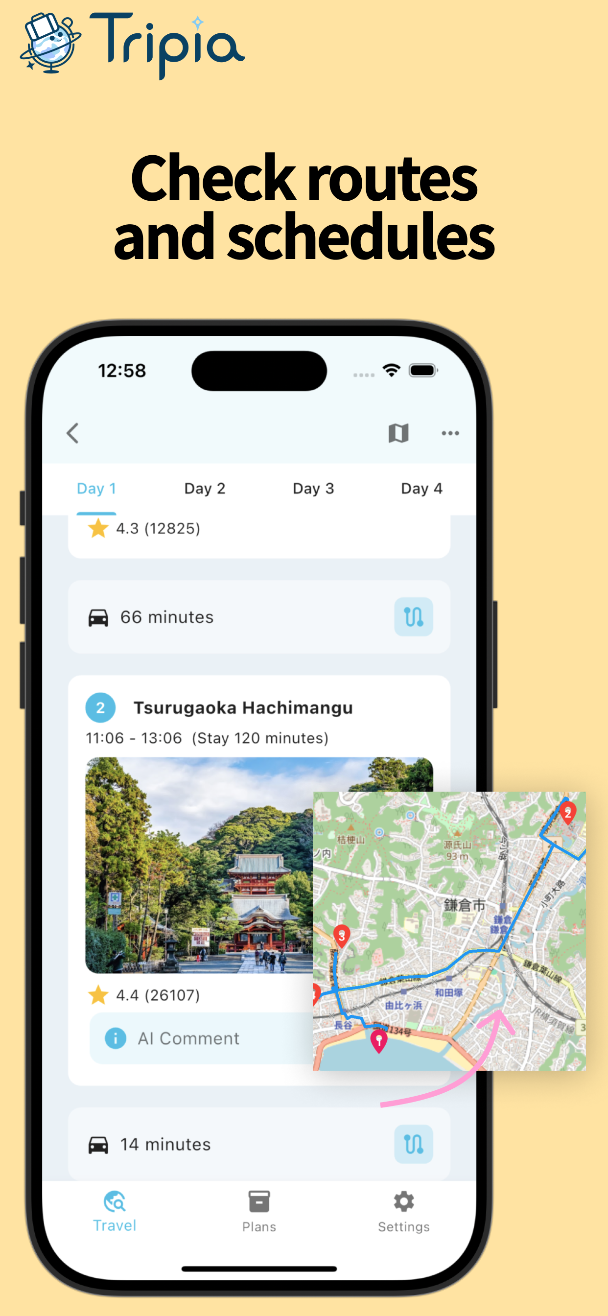 Tripia: AI Trip Planner
