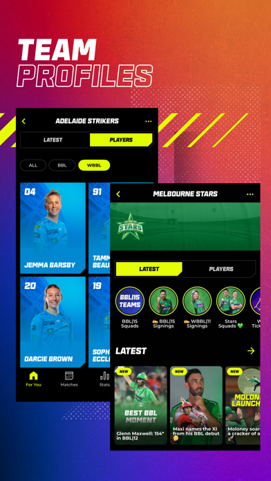 Big Bash iPhone screenshot 7 - Sports app