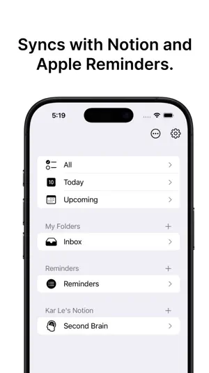 SyncTasks screenshot 2