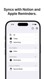 SyncTasks screenshot 2