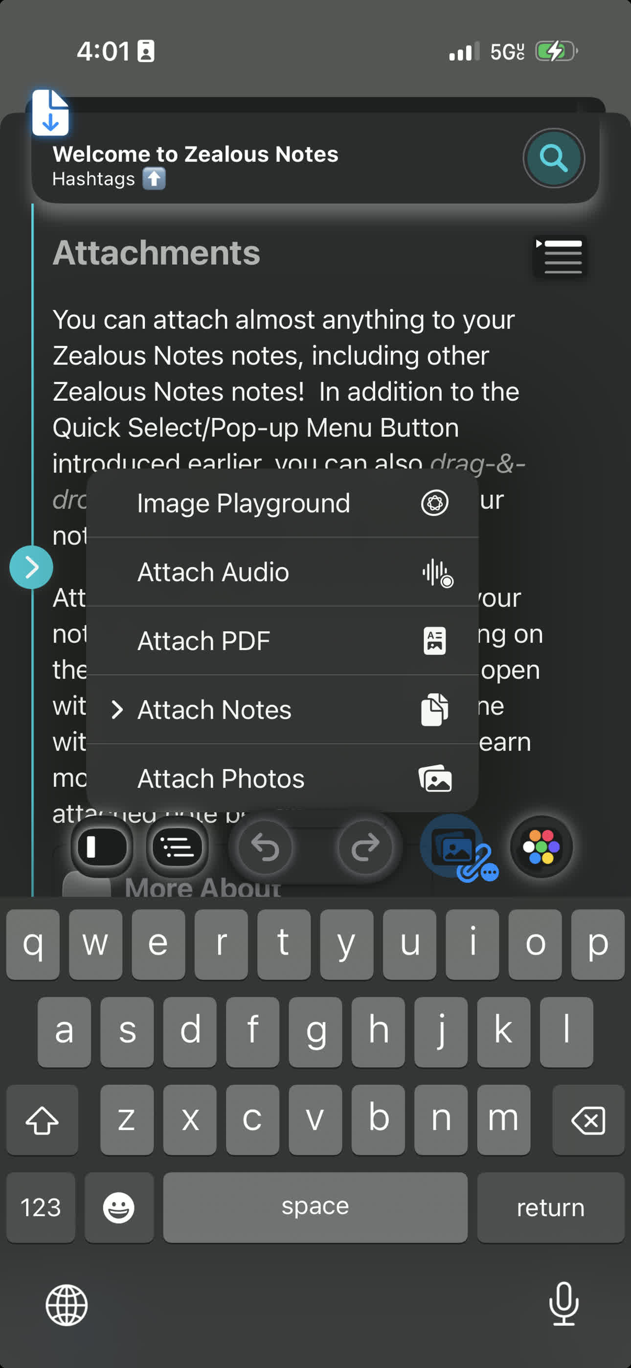 Zealous Notes