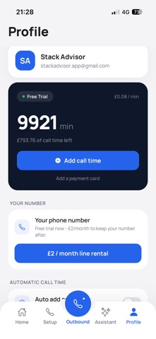 Ringback: AI Receptionist Screenshot 2 of 7