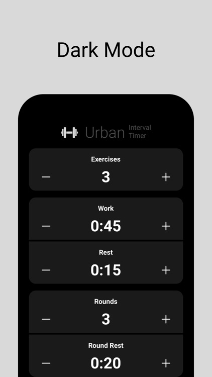 Urban Interval Timer