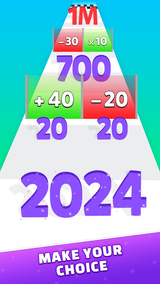 #1. Merge Master Number Run (iOS) Podle: Seher Anwar