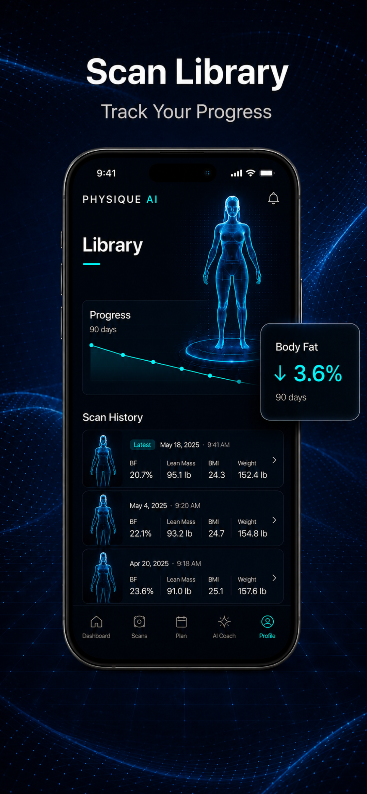 Physique AI: Body Scan screenshot 4