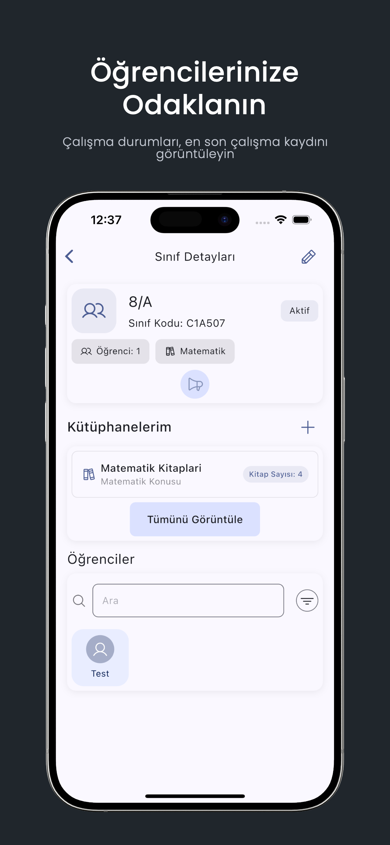 EduTak: Öğrenci Çalışma Takip screenshot 5