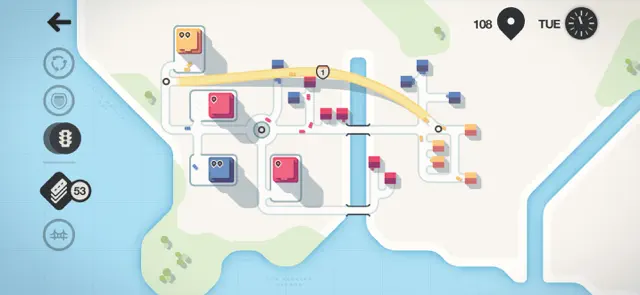 Mini Motorways Intro screenshot 1