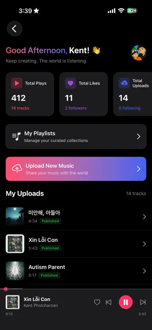 YouAI Music screenshot 2