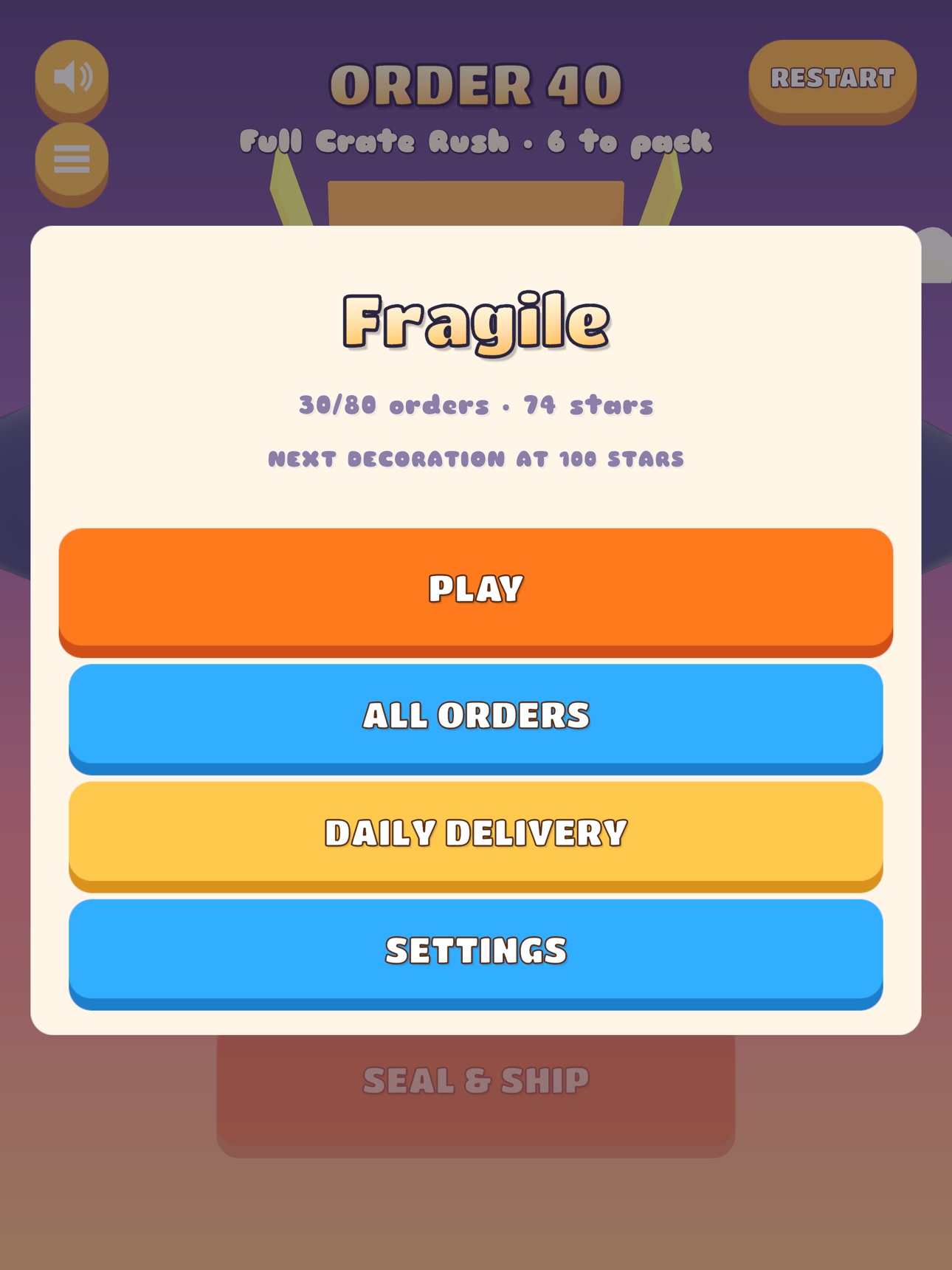 Screenshot 11 of Fragile - Packing Puzzle