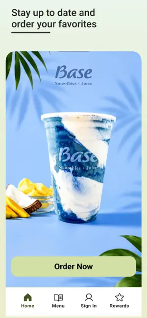 Base Smoothies + Juice screenshot 1