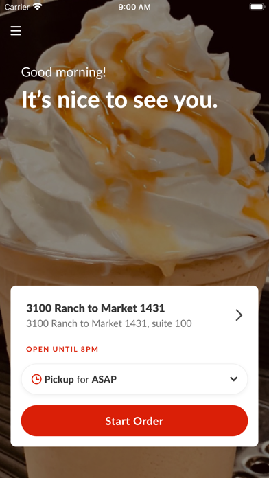Mojo Coffee iPhone screenshot 2 - Food & Drink app