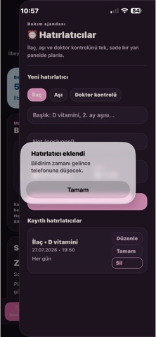 MamaMinder: Bebek Takibi Screenshot 10 of 10