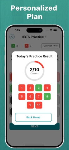 IELTS Practice for 9 Band iPhone screenshot