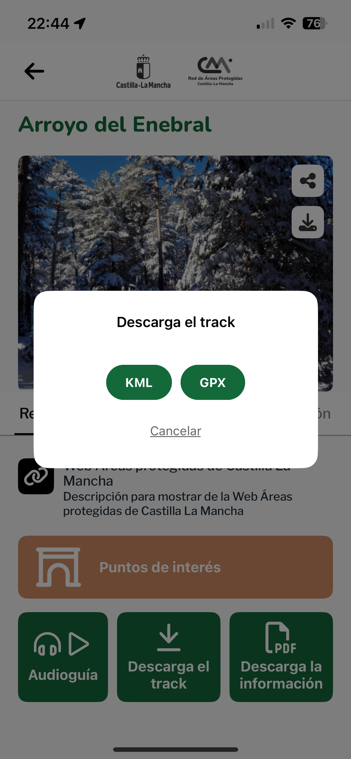 Áreas Protegidas de CLM